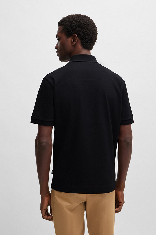 ΜΠΛΟΥΖΑ ΠΟΛΟ BOSS - 001 ΜΑΥΡΟ